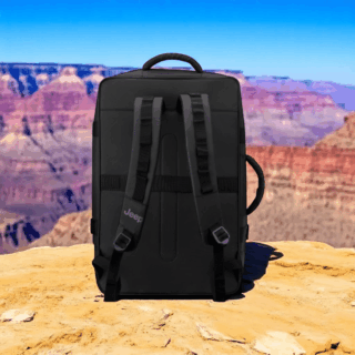 Jeep Σακίδιο Πλάτης Ταξιδίου XL 48lt Black