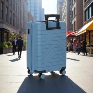 B|Y Βαλίτσα καμπίνας expandable 55cm Ulisse Grey Blue