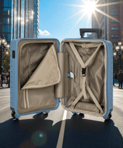 B|Y Βαλίτσα καμπίνας expandable 55cm Ulisse Grey Blue