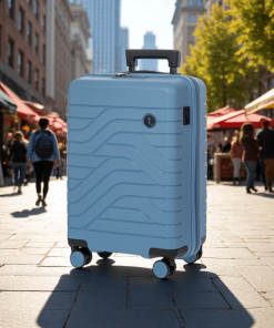 B|Y Βαλίτσα καμπίνας expandable 55cm Ulisse Grey Blue