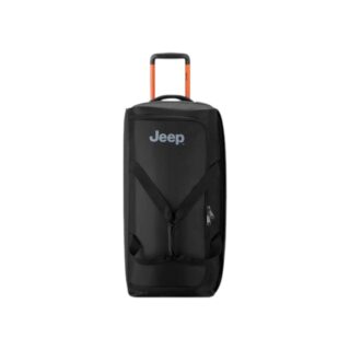 Jeep Σακ Βουαγιάζ Trolley 72cm Μαύρο 83lt με Ρόδες