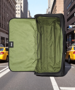 Jeep Σακ Βουαγιάζ Trolley 72cm Μαύρο 83lt με Ρόδες