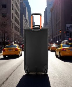 Jeep Σακ Βουαγιάζ Trolley 72cm Μαύρο 83lt με Ρόδες