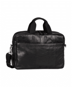 Camel Active Pine 410-801-60 Μαύρος Δερμάτινος Χαρτοφύλακας L