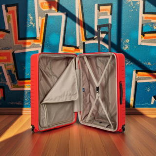 B|Y Βαλίτσα μεγάλη expandable 79cm Ulisse Red