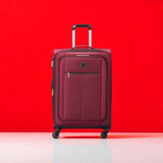 Delsey Pin Up 6 Μεσαία 69cm Burgundy Expandable