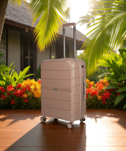 Cardinal Elusive 2016/50 Ροζ Χρυσή Βαλίτσα Χειραποσκευή Καμπίνας (PP)