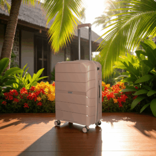 Cardinal Elusive 2016/50 Ροζ Χρυσή Βαλίτσα Χειραποσκευή Καμπίνας (PP)