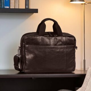 Camel Active Pine Δερμάτινος Χαρτοφύλακας Καφέ L