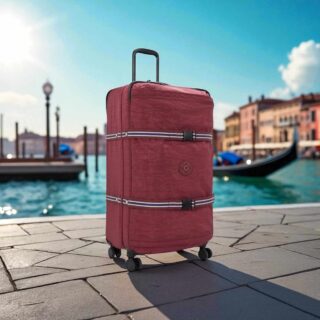Kipling Βαλίτσα μεγάλη 78cm Spontaneous L Lounge Wine