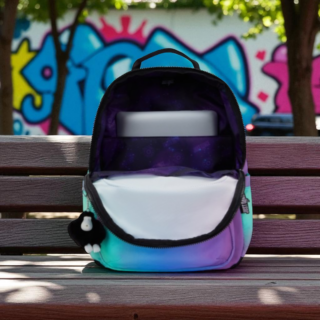 Kipling Just Dance Σακίδιο πλάτης για Laptop 15