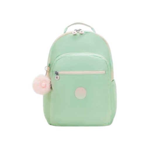 Kipling Σακίδιο πλάτης για laptop 15" Seoul Soft Green Metallic