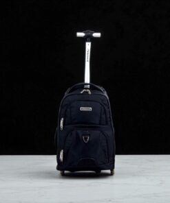 Diplomat Backpack Τροχήλατο Αδιάβροχο 28L Μαύρο