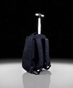 Diplomat Backpack Τροχήλατο Αδιάβροχο 28L Μαύρο