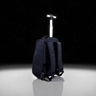 Diplomat Backpack Τροχήλατο Αδιάβροχο 28L Μαύρο