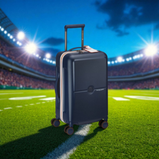 Delsey Roland Garros Βαλίτσα καμπίνας 55cm Turenne Navy Blue