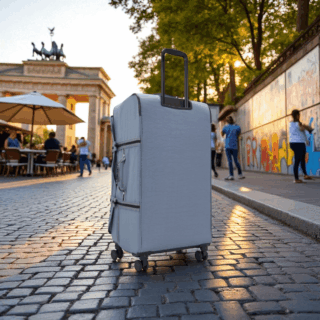 Kipling Βαλίτσα μεσαία 66cm Spontaneous M Blue Stone