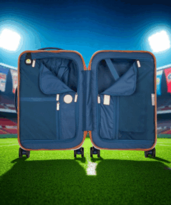 Delsey Roland Garros Βαλίτσα καμπίνας 55cm Turenne Navy Blue