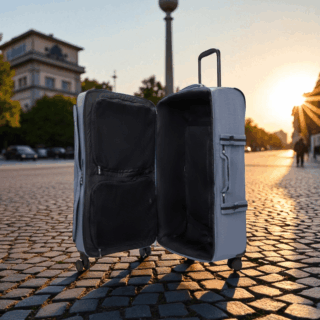 Kipling Βαλίτσα μεσαία 66cm Spontaneous M Blue Stone