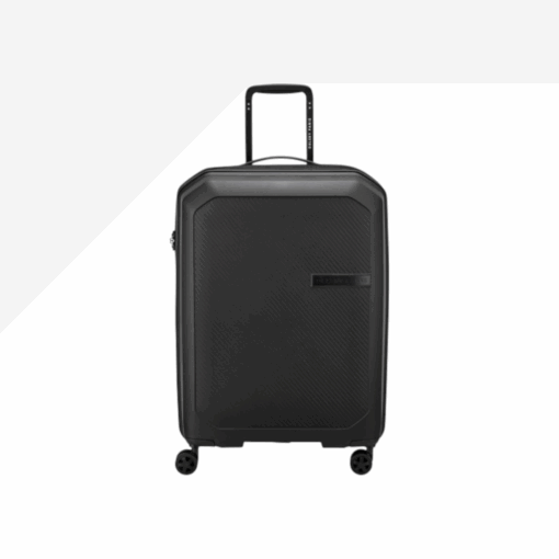 Delsey Anvers Βαλίτσα Καμπίνας Slim 55cm Expandable μαυρη