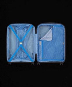 Delsey Anvers Βαλίτσα Καμπίνας Slim 55cm Expandable μαυρη