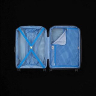 Delsey Anvers Βαλίτσα Καμπίνας Slim 55cm Expandable μαυρη