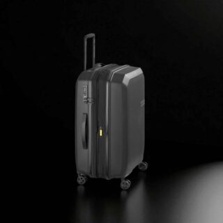 Delsey Anvers Βαλίτσα Καμπίνας Slim 55cm Expandable μαυρη