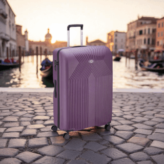 Delsey Ordener Βαλίτσα Μεγάλη 77cm Μωβ