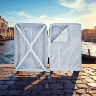 Delsey Ordener Βαλίτσα Καμπίνας Slim 55cm Μωβ