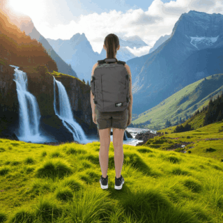 Cabin Zero Travel Classic Original Grey Σακίδιο Πλάτης 36lt