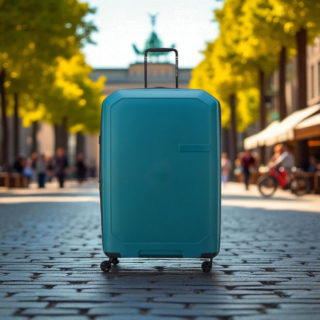 Delsey Anvers Βαλίτσα Καμπίνας Slim 55cm Expandable Μπλέ