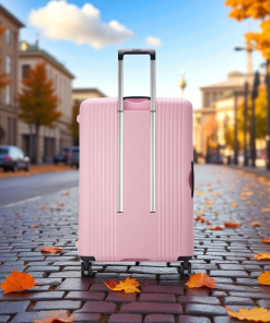 Delsey Ordener Βαλίτσα Μεσαία 66cm Ροζ