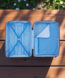 Delsey Anvers Βαλίτσα Καμπίνας Slim 55cm Expandable Μπλέ