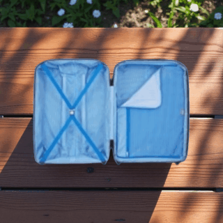 Delsey Anvers Βαλίτσα Καμπίνας Slim 55cm Expandable Μπλέ