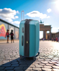 Delsey Anvers Βαλίτσα Καμπίνας Slim 55cm Expandable Μπλέ