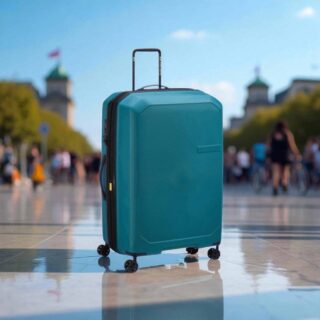 Delsey Anvers Βαλίτσα Μεσαία 64.5cm Expandable Μπλέ