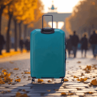 Delsey Anvers Βαλίτσα Μεσαία 64.5cm Expandable Μπλέ