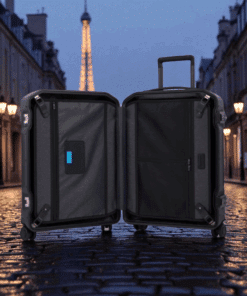 Piquadro Βαλίτσα καμπίνας slim 55cm PQ-LΜ Βlack