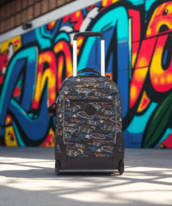 Kipling Σακίδιο πλάτης trolley για laptop 15" Sari Neon Skate