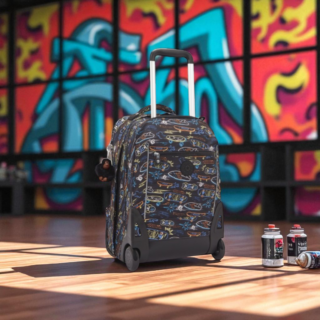 Kipling Σακίδιο πλάτης trolley για laptop 15