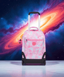 Kipling Σακίδιο πλάτης trolley για laptop 15" Sari Garden Clouds