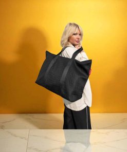 Reisenthel Shopper L Extralite Τσάντα Ώμου Mesh Black