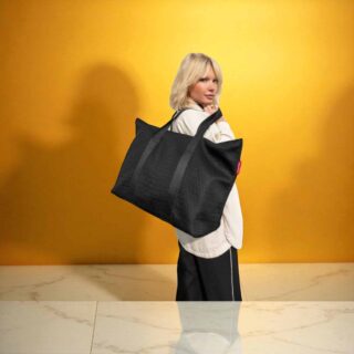 Reisenthel Shopper L Extralite Τσάντα Ώμου Mesh Black