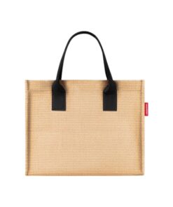Reisenthel Τσάντα ώμου Daily Shopper Raffia Black