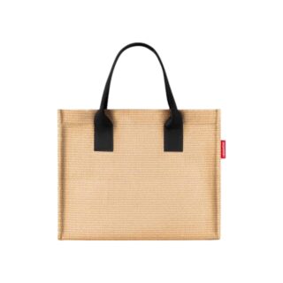 Reisenthel Τσάντα ώμου Daily Shopper Raffia Black
