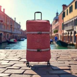 Kipling Βαλίτσα μεγάλη 78cm Spontaneous L Lounge Wine