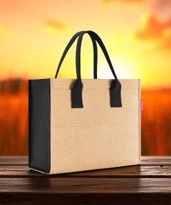 Reisenthel Τσάντα ώμου Daily Shopper Raffia Black
