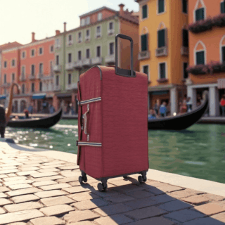 Kipling Βαλίτσα μεγάλη 78cm Spontaneous L Lounge Wine