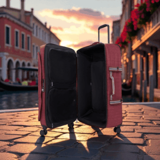 Kipling Βαλίτσα μεσαία 66cm Spontaneous Lounge Wine