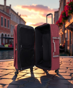 Kipling Βαλίτσα μεγάλη 78cm Spontaneous L Lounge Wine